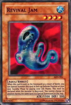 Revival Jam - LON-006 - Super Rare - Yugioh TCG Card - Image 1