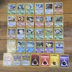 Pokemon TCG Gym Challenge Bundle 31X CARDS No Duplicates Vintage WOTC - Image 1