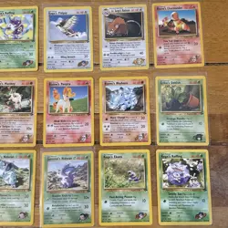 Pokemon TCG Gym Challenge Bundle 31X CARDS No Duplicates Vintage WOTC - Image 3
