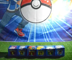 Pokemon 1999 Burger King 23k Gold Cards Complete Blue Set Of 6 W/COA - 4 Sealed! - Image 2