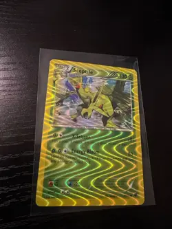 Pokemon Sceptile XY 8/116 Reverse Holo Rare Stage 2 130 HP English Card - Image 1