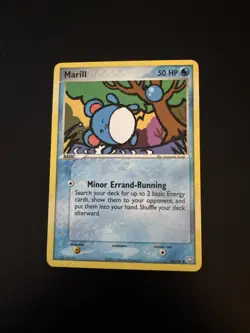 Pokemon TCG Team Rocket Returns Marill Card 68/109 Common - Image 1