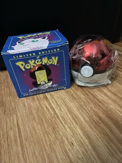 Pokemon 23k Gold Plated Jigglypuff Trading Card Sealed 1999 Blue Box Burger King - Image 1