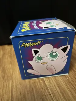 Pokemon 23k Gold Plated Jigglypuff Trading Card Sealed 1999 Blue Box Burger King - Image 4