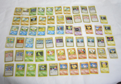 Pokemon Cards Base Set Job Lot English WOTC. Bundle x64 Commons & Uncommons - Image 1