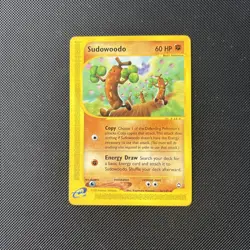 Pokemon Card Aquapolis E Series Sudowoodo 36/147 WOTC - Image 1