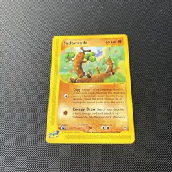 Pokemon Card Aquapolis E Series Sudowoodo 36/147 WOTC - Image 3