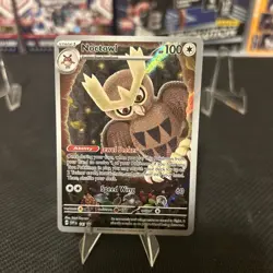 Pokemon TCG Noctowl #141 Promo Card Stellar Crown ETB, Near Mint/Mint (NM/MT) - Image 1
