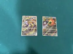 Mewtwo VSTAR & Charizard VSTAR Holo Cards Lot English VSTAR Universe 2 Cards - Image 1