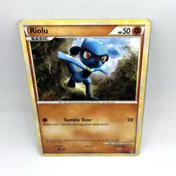 Riolu 50/95 Uncommon Call of Legends Pokemon Card - Image 1