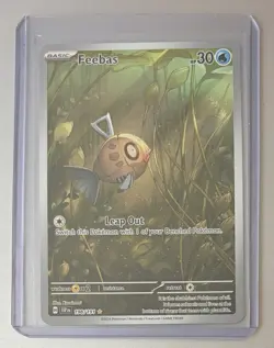 Feebas 198/191 Illustration Rare Card 2024 Surging Sparks Pokemon TCG NM-M - Image 1