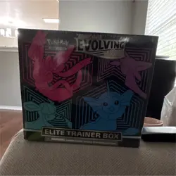 Pokemon Sword & Shield Evolving Skies Elite Trainer Box Espeon Sylveon TCG Box - Image 1