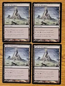 Vault of Whispers X4 4x Playset NM-LP Mirrodin - MTG Magic the Gathering - Image 1