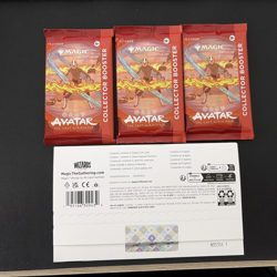 MTG Secret Lair x Alien Auroras Galaxy Foil Replacement W/ 3 Avatar Collector - Image 2