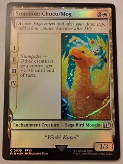 Summon: Choco/Mog Final Fantasy Foil - Image 1
