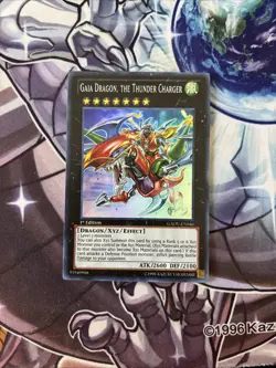 (YCL) Yugioh Gaia Dragon, the Thunder Charger Unlimited Ed Super GAOV-EN046 VLP - Image 1