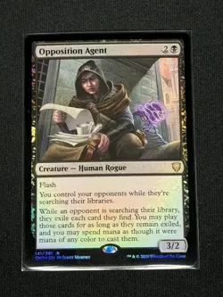 MTG FOIL Opposition Agent - Commander Legends #141 - Image 1