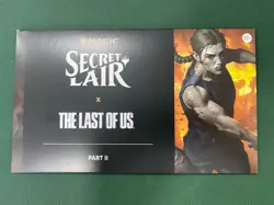 SEALED Magic The Gathering Secret Lair PlayStation The Last of Us Part 2 NonFoil - Image 1