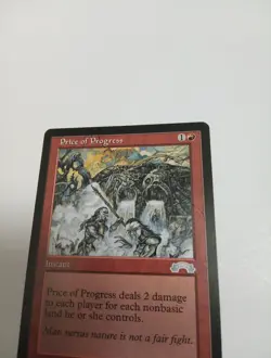 MTG - Price of Progress - Exodus - red magic the gathering - Image 4