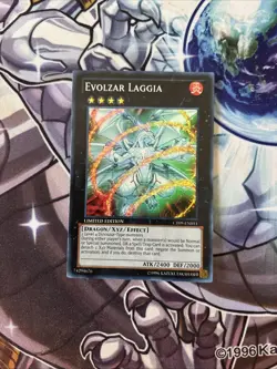 (YcL) Yugioh! Evolzar Laggia CT09-EN011 Super Rare Limited Edition LP - Image 1