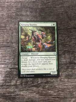 MTG 1x Ranging Raptors x1 LP Ixalan - Image 1