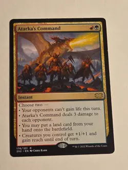 Atarka's Command X1 2X2 MTG Double Masters 2022 - Image 1