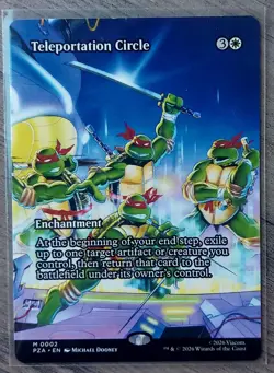 Magic: The Gathering Teenage Mutant Ninja Turtles TMNT - Teleportation Circle - Image 1