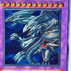 Yugioh Blue-Eyes Ultimate Dragon Ultimate Rare SDX-001 Japanese - Image 2