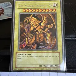 The Winged Dragon Of Ra DOD-001 YuGiOh The Dawn Of Destiny - Image 2