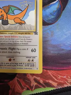 Pokemon TCG Dragonite WB The First Movie Black Star Promo 5 Promo MP/HP - Image 1