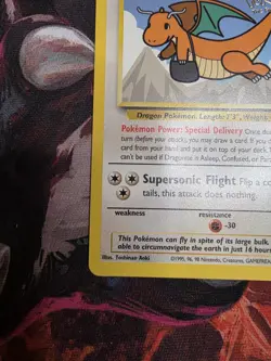 Pokemon TCG Dragonite WB The First Movie Black Star Promo 5 Promo MP/HP - Image 2