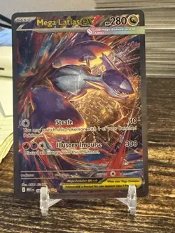 2025 Pokemon Mega Evolution Mega Latias EX SIR 181/132 Free Shipping - Image 1