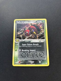 Pokemon Card EX Team Rocket Returns Dark Ariados 30/109 - Image 2