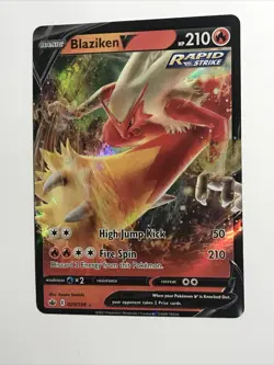 Pokemon TCG Chilling Reign 020/198 - Blaziken V - Ultra Rare - NM - Image 2