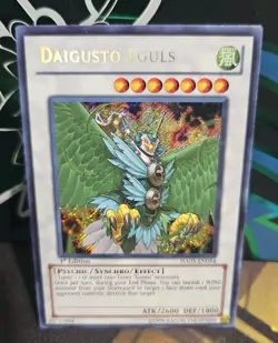 YUGIOH DAIGUSTO EGULS HA05-EN054 1ST SECRET NM - Image 1