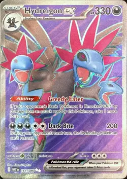 Pokemon TCG Hydreigon ex 161/086 White Flare - Image 1