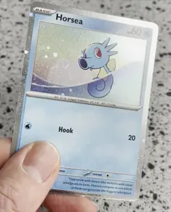 Horsea 137 SVP Pokemon TCG Black Star Promo With Swirl. - Image 2