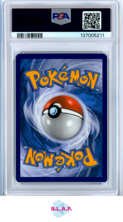 FA/EEVEE & SNORLAX GX PRM-TAG TEAM TINS POKEMON SM BLCK STR PRM 2019 SM169 PSA 8 - Image 2