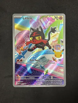 Pokemon First Partner Illustration Collection Rowlet, Litten, Popplio - Image 4