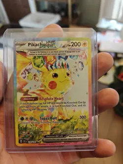 Pokemon TCG Pikachu EX 238/191 Sir Surging Sparks Near Mint English Edition - Image 1
