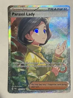 Parasol Lady 255/182 NM Paradox Rift Pokemon - Image 1