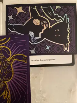 1x Pokemon 2023 World Championships Items Code Pokemon TCG Online Emailed Fast - Image 2