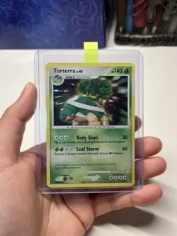 Torterra 17/130 Holo Rare Pokemon Diamond & Pearl - NM WITH 🌀 SWIRL 🌀 - Image 1