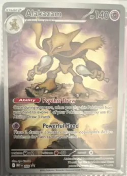Pokemon Alakazam 009 Mega Evolution Promo Stage 2 140 HP Holo Exclusive - Image 1