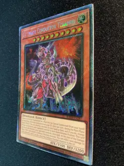 Yugioh - Ultimate Conductor Tyranno (Platinum Secret Rare) RA04-EN287 - NM - Image 3