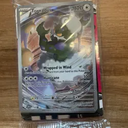 Pokemon TCG Tornadus SVP 210 Pokemon Center Stamp Promo Sealed - Image 1