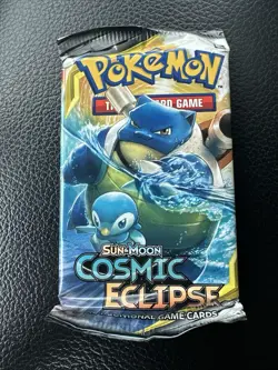 Pokemon Sun & Moon Cosmic Eclipse Booster Pack - Image 1