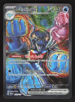Palafin ex 151/131 Pokemon TCG SV: Prismatic Evolutions NM - Image 1