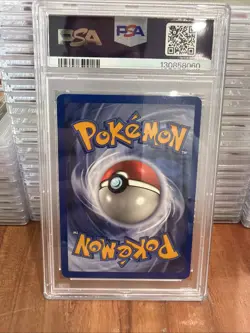 1999 POKEMON BASE SET UNLIMITED #6 GYARADOS HOLO PSA 8 - Image 3
