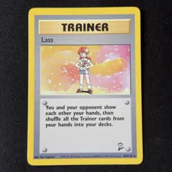 Lass 104/130 Rare Base Set 2 Pokemon WOTC Vintage Pokemon English - Image 1